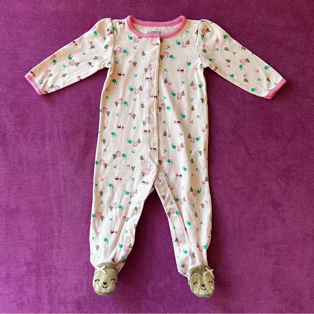 Carter’s Monkey Footed Pajamas